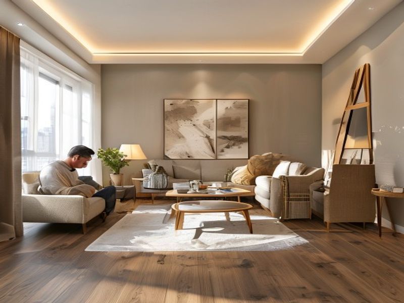 Living Room Drywall Repair